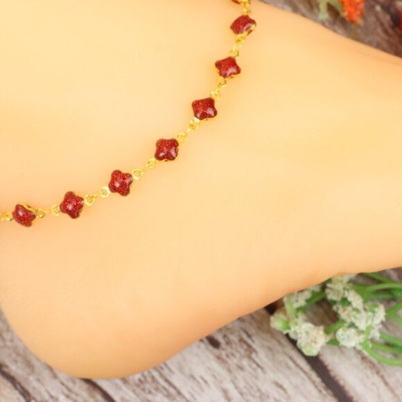 Dainty Anklet for Women – Elegant Everyday Jewelry & Perfect Gift | MLCRC1322 - Picture 10 of 10